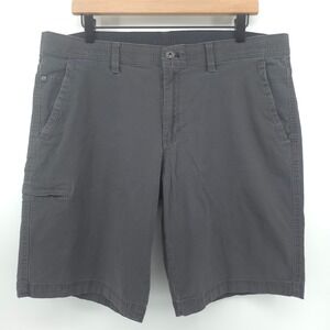Weatherproof Mens Shorts WOS601SC 36W Forged Iron Grey Utility Stretch